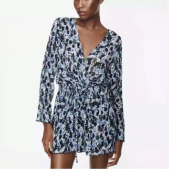 Zara Multicolor Jumpsuit Romper Size M - Picture 2 of 7